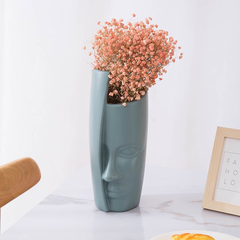 Vase Decoration Living Room Flower Arrangement Modern Light Luxury Style