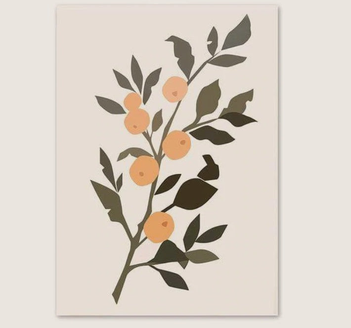: Canvas Simple Modern Wall Art Frameless