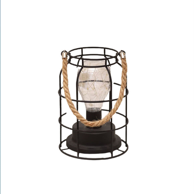 Iron Art Simple LED Bar Restaurant Study Room Decoration Night Light