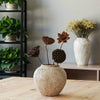  Dried flowers ceramic flower arrangement vase
