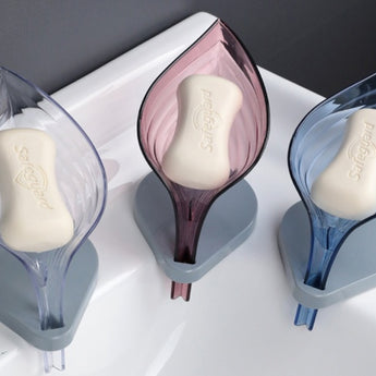 Soap Holder Sink Sponge Drain Box Creative Suction Cup