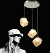  Table Lamp Dining Chandelier Bedroom Lamp Creative Natural Lighting Glass Lamp