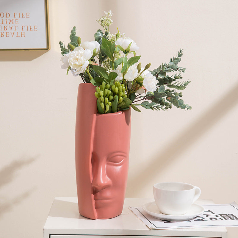 Vase Decoration Living Room Flower Arrangement Modern Light Luxury Style