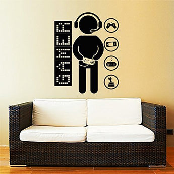  Boys'Room Self Adhesive Wall Stickers