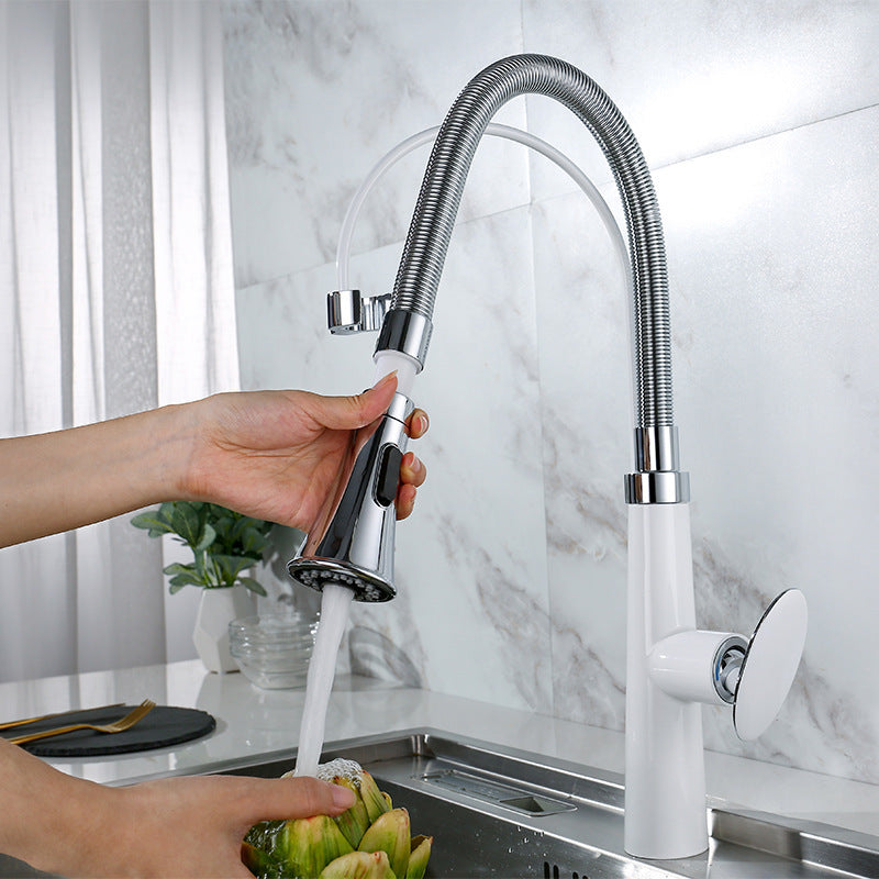  Kitchen Faucet Sink Hot And Cold Copper Faucet Sink Sink Sink Water Household Faucet