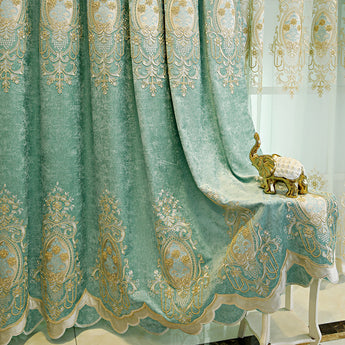  Bedroom Full Blackout Curtains Green New