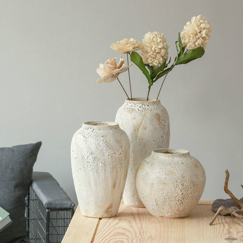 Perfect Home: Dried flowers ceramic flower arrangement vase