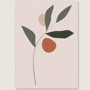 : Canvas Simple Modern Wall Art Frameless