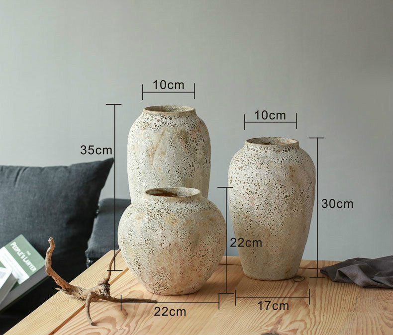 Perfect Home: Dried flowers ceramic flower arrangement vase