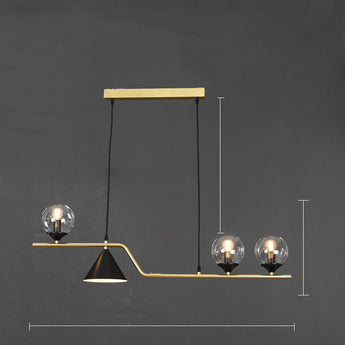  Nordic Dining Table Lamp Three Head Hall