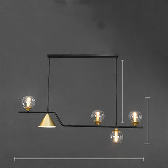  Nordic Dining Table Lamp Three Head Hall