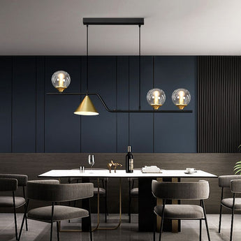  Nordic Dining Table Lamp Three Head Hall