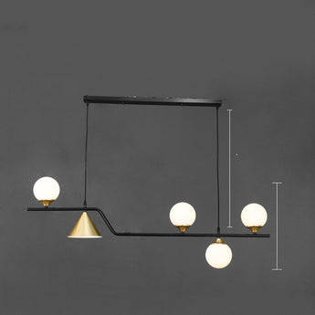  Nordic Dining Table Lamp Three Head Hall