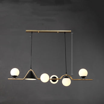 Nordic Dining Table Lamp Three Head Hall