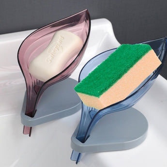  Soap Holder Sink Sponge Drain Box Creative Suction Cup