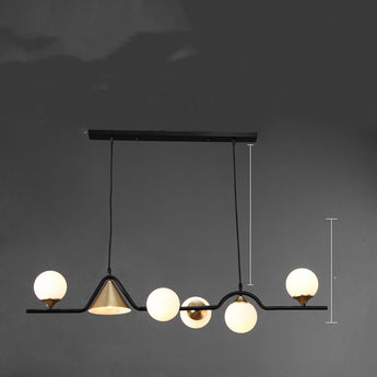  Nordic Dining Table Lamp Three Head Hall