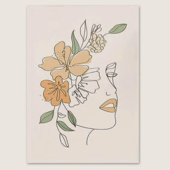 : Canvas Simple Modern Wall Art Frameless