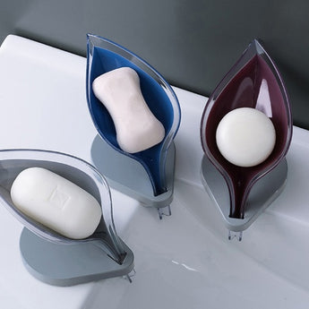  Soap Holder Sink Sponge Drain Box Creative Suction Cup