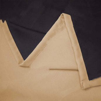  Full Blackout Hot Sale Curtain With Black Lining On The Back