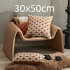 Sofa Cushion Case Bedside Square Pillow Backrest Throw Pillowcase
