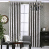  Solid Color Simple Modern Light Luxury Living Room Chenille Blackout Curtains