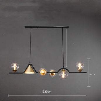  Nordic Dining Table Lamp Three Head Hall