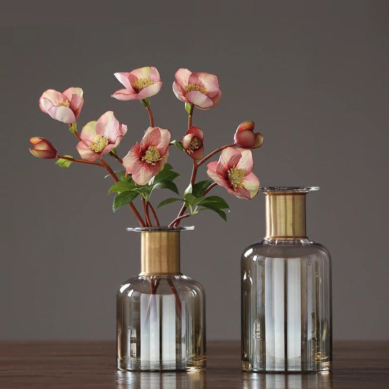 Transparent Glass Vase Modern Simple And Fashionable Flower Arrangement