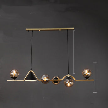  Nordic Dining Table Lamp Three Head Hall