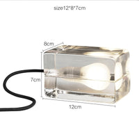  Nordic Ice Bulb Table Lamp Modern