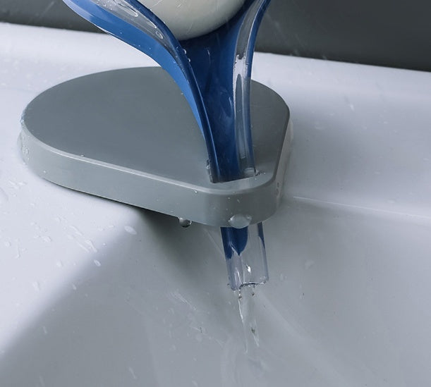  Soap Holder Sink Sponge Drain Box Creative Suction Cup
