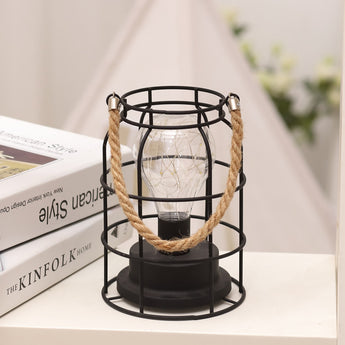 Iron Art Simple LED Bar Restaurant Study Room Decoration Night Light