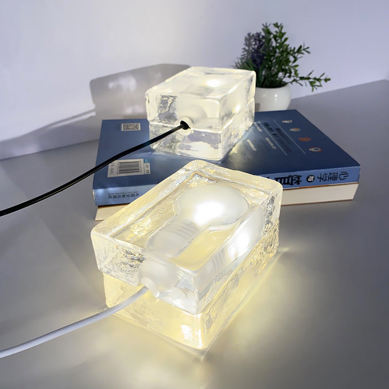  Nordic Ice Bulb Table Lamp Modern