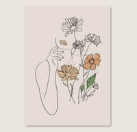 : Canvas Simple Modern Wall Art Frameless