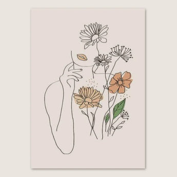 : Canvas Simple Modern Wall Art Frameless
