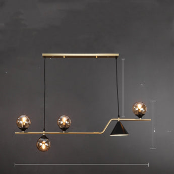  Nordic Dining Table Lamp Three Head Hall