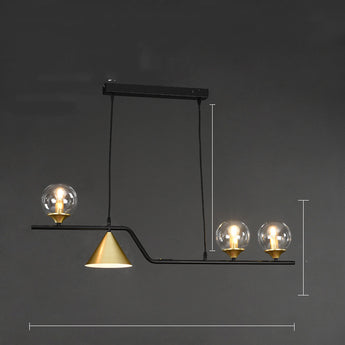  Nordic Dining Table Lamp Three Head Hall
