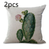 Plant Pillow Cover Succulent Cactus Pillow Case